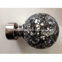 Klassischer Kristallvorhang Finial 19mm